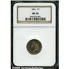 Image 1 : 1861 1C MS66 NGC. Sharply struck with smooth sati
