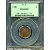 Image 1 : 1881 1C MS66 Red and Brown PCGS. Golden-brown ton