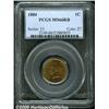 Image 1 : 1884 1C MS66 Red and Brown PCGS. An exquisitely s