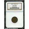 Image 1 : 1909-S 1C AU55 NGC. A circulated deep chocolate-b
