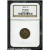 Image 1 : 1874 1C PR66 Red and Brown NGC. A sensational Gem