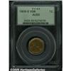 Image 1 : 1909-S VDB 1C AU55 PCGS. Lime, orange, and rose h