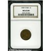 Image 3 : 1909-S VDB 1C MS65 Brown NGC. Sharply defined in 
