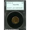 Image 1 : 1912-S 1C MS65 Red and Brown PCGS. A beautiful Ge