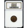 Image 1 : 1912-S 1C MS65 Red and Brown NGC. Sharply struck,