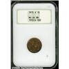 Image 1 : 1915-S 1C MS64 Red and Brown NGC. An exquisitely 