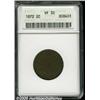 Image 1 : 1872 2C VF30 ANACS. A deep golden-brown piece, ni