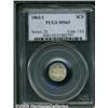 Image 1 : 1862/1 3CS MS65 PCGS. A lightly toned and sharply