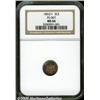 Image 1 : 1862/1 3CS MS66 NGC. FS-007. This lustrous, premi