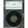 Image 1 : 1878 3CN PR65 PCGS. Scarce, proof-only date with 