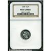 Image 1 : 1878 3CN PR66 Cameo NGC. Sharply struck and unton