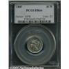 Image 1 : 1887 3CN PR66 PCGS. Sharply struck and pristine, 