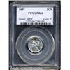 Image 1 : 1887 3CN PR66 PCGS. Sharply struck with glitterin