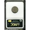Image 2 : 1866 5C Rays MS65 NGC. Nickel-gray surfaces displ