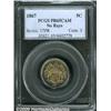 Image 1 : 1867 5C No Rays PR65 Cameo PCGS. Second year of i