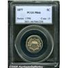 Image 1 : 1877 5C PR66 PCGS. Blushes of light gold patina f