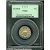 Image 1 : 1879/8 5C PR66 PCGS. Gentle apricot and olive col