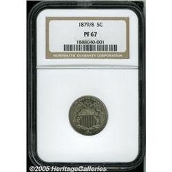 1879/8 5C PR67 NGC. Sparkling surfaces that exhib