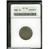 Image 1 : 1886 5C XF40 ANACS. Softly detailed and typically