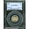 Image 1 : 1894 5C MS65 PCGS. The portrait displays gunmetal