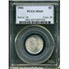 Image 1 : 1901 5C MS65 PCGS. Adequately struck, with nickel