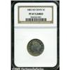 Image 3 : 1883 5C No Cents PR67 Cameo NGC. Business strike 