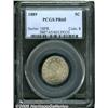 Image 1 : 1889 5C PR65 PCGS. Dappled dove-gray and tan pati