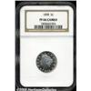 Image 1 : 1898 5C PR66 Cameo NGC. A beautiful black and whi