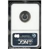 Image 2 : 1898 5C PR66 Cameo NGC. A beautiful black and whi