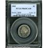Image 1 : 1903 5C PR65 Cameo PCGS. The dies are rotated 180