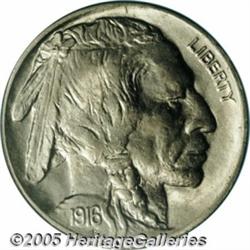 1916-D 5C MS65 PCGS. This medium gray example is 