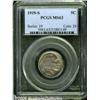 Image 1 : 1919-S 5C MS63 PCGS. A mix of rose and gold patin