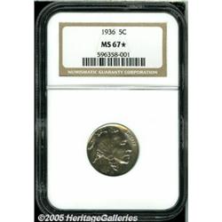 1936 5C MS67 NGC. Peach, powder-blue, and gold 19