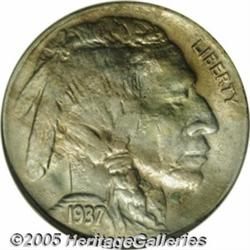 1937-D 5C Three-Legged MS63 NGC. This coin is ton