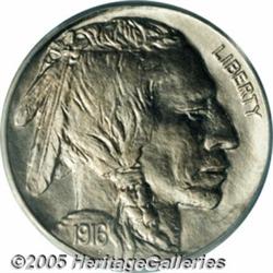 1916 5C PR66 PCGS. Final year of the short-lived 