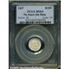 Image 1 : 1837 H10C Small Date (Flat Top 1) MS64 PCGS. The 