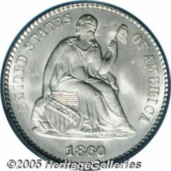 1860 H10C MS67 PCGS. Despite a rather generous pr