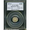 Image 1 : 1872-S H10C Mintmark Above Bow MS65 PCGS. A frost