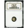 Image 1 : 1867 H10C PR64 NGC. The untoned centers are frame