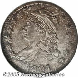 1821 10C Large Date MS65 NGC. JR-7, R.2. The JR-7