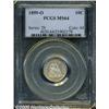 Image 1 : 1859-O 10C MS64 PCGS. Lustrous surfaces are nearl
