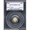 Image 3 : 1893 10C PR66 Cameo PCGS. While generally regarde
