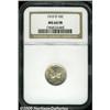 Image 3 : 1916-D 10C MS64 Full Bands NGC. Brilliant overall