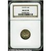 Image 3 : 1919-D 10C MS65 Full Bands NGC. A conditionally r
