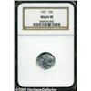 Image 3 : 1921 10C MS65 Full Bands NGC. This brilliant and 