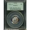 Image 1 : 1935-D 10C MS66 Full Bands PCGS. Variegated sea-g