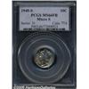 Image 1 : 1945-S 10C Micro S MS66 Full Bands PCGS. Lushly t