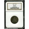 Image 3 : 1872 25C MS66 NGC. An extraordinary example of th