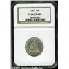 Image 3 : 1863 25C PR66 Cameo NGC. A razor-sharp premium Ge