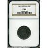 Image 3 : 1874 25C Arrows PR64 NGC. Deep aquamarine color f
